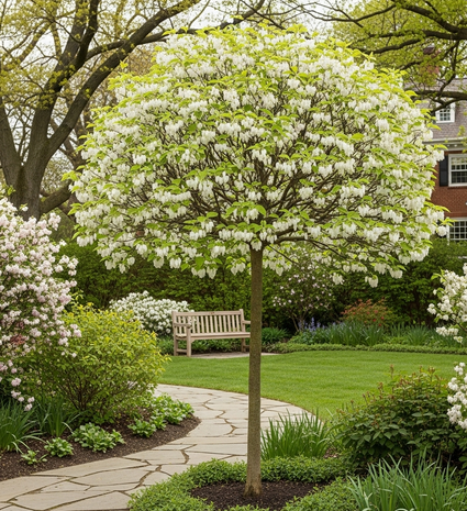 Schneeglöckchenbaum - Halesia carolina Hochstammbaum