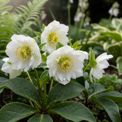 Nieswurz (Weiß) - Helleborus orientalis 'Double Ellen White'