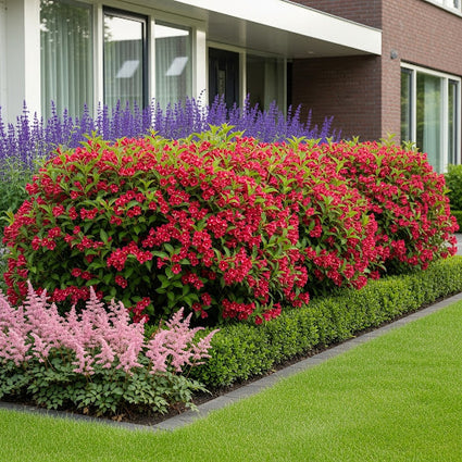 Weigelia (Rot) - Weigela florida 'All Summer Red'