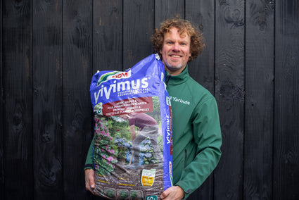 7 Säcke Pflanzerde für säureliebende Pflanzen wie Rhododendron und Hortensien, 3 bis 6 m² DCM 60-Liter-Sack