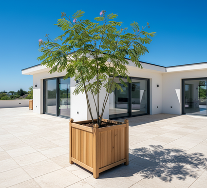 Persischer Seidenbaum (Grün) - Albizia julibrissin 'Ombella'