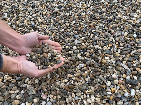 Bauernhofkies / Flusskies – Dicke „4–16 mm“ im Bigbag-Beutel