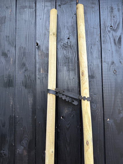 Baumpfosten - gefräster Pfosten