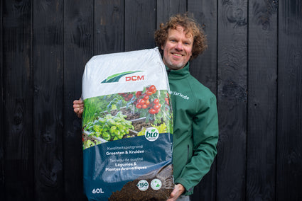 BIO-Gemüsegarten-, Gemüse- und Obstbaumpflanzerde - Bündel 5 x 60-Liter-Säcke - DCM