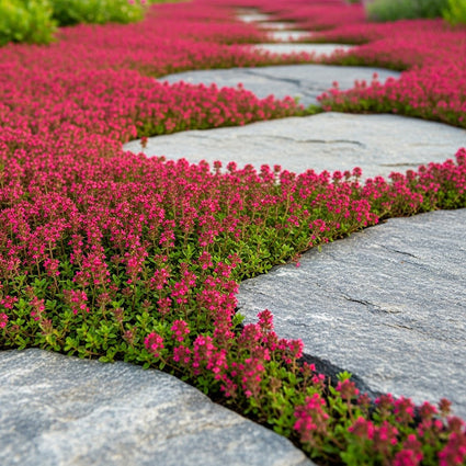 Kriechender Thymian 'Rosa/Rot' - Thymus praecox 'Coccineus' (auch pro m2)