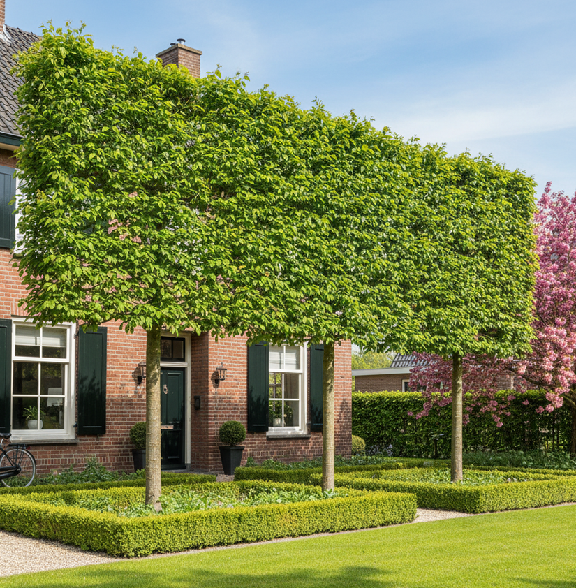 Laubabwerfende Spalier-Hainbuche - Carpinus Betulus Spalier Laubabwerfende Spalier-Hainbuche - Carpinus Betulus Spalier