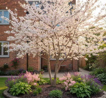 Japanische Zierkirsche (weiß) - Prunus x yedoensis