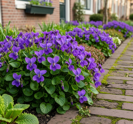 Märzveilchen - Viola odorata 'Königin Charlotte'