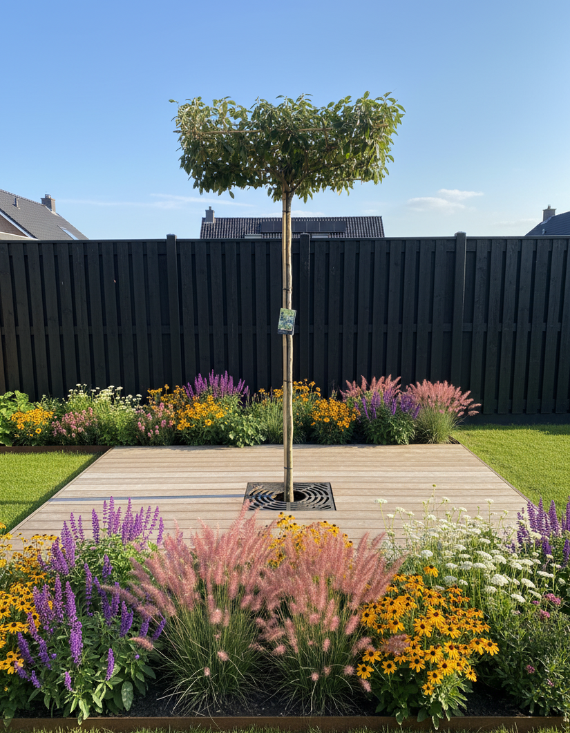 Dachbaum Olivenweide - Elaeagnus ebbingei - Immergrün und quadratisches Spalier 120x120 cm Dachbaum Olivenweide - Elaeagnus ebbingei - Immergrün und quadratisches Spalier 120x120 cm