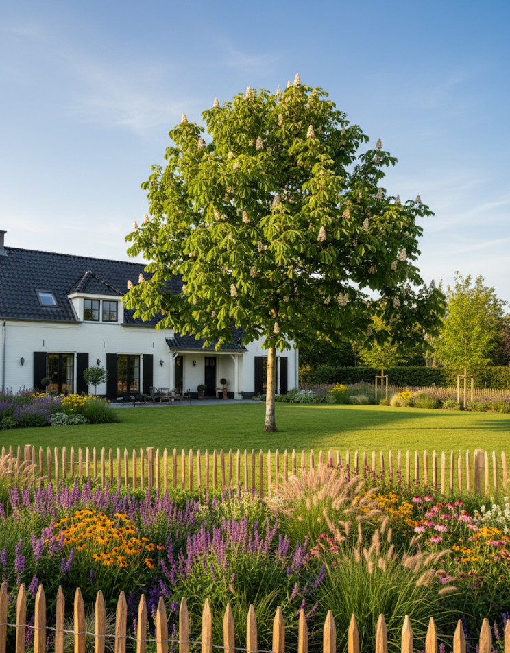 Weiße Rosskastanie - Aesculus hippocastanum Weiße Rosskastanie - Aesculus hippocastanum