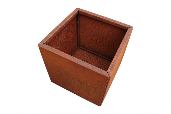 Plantenbak Kubus Cortenstaal