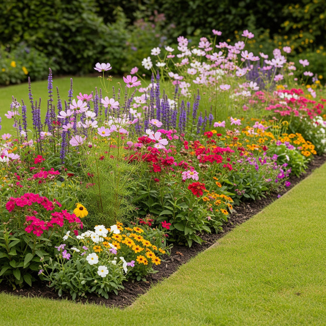 Bijen en vlinders in de tuin