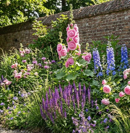 Stockrose - Alcea rosea rosa