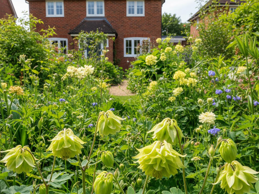 Akelei – Aquilegia vulgaris 'Grüne Äpfel'