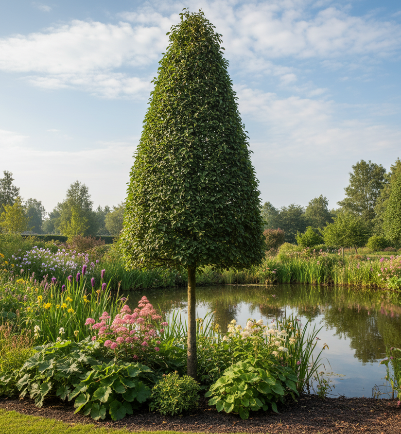 Schwarzerle - Alnus glutinosa 'Pyramidalis' Säulenform