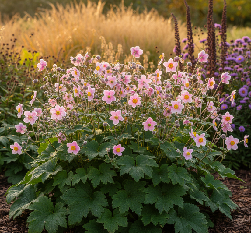 Anemone (Hohe Art 125 cm) - Anemone tomentosa 'Robustissima'