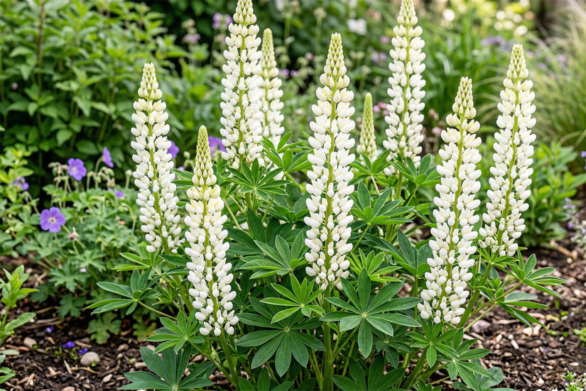 Lupine (Weiß) - Lupinus 'Gallery White'