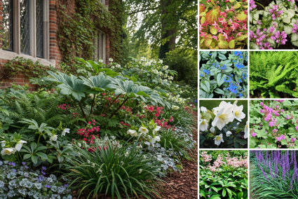 Beetpaket John - Schattenpflanzen / Sandboden