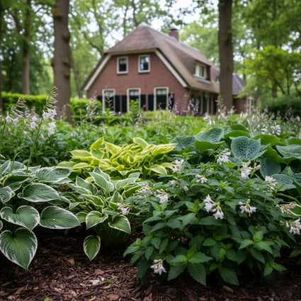 Beetpaket Daan – 4 Hosta-Schattenpflanzen