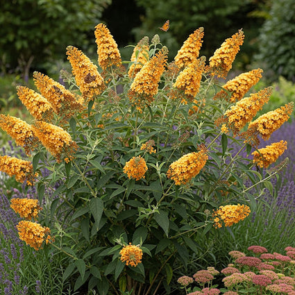 Schmetterlingsstrauch - Buddleja weyeriana 'Sungold'