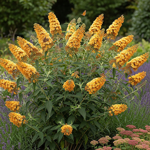 Schmetterlingsstrauch - Buddleja weyeriana 'Sungold'