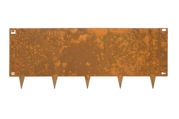 Cortenstahl Bordüre 106 cm Leiste Höhe 40 cm Wovar - Für gerade und flexible