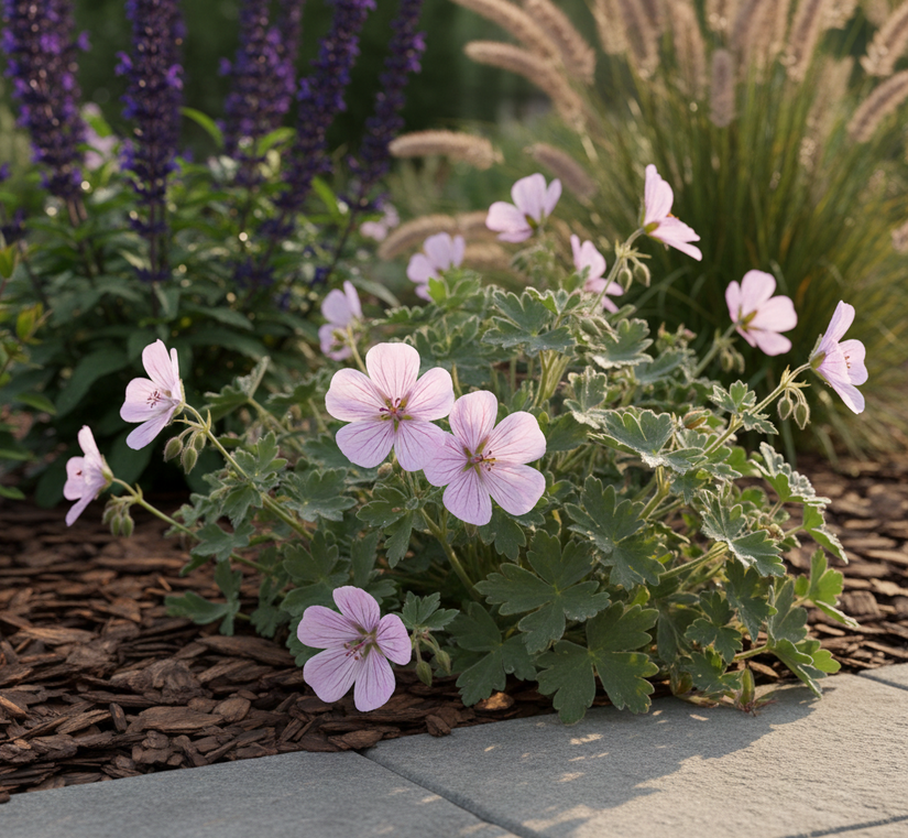Storchschnabel - Geranium cinereum 'Ballerina'