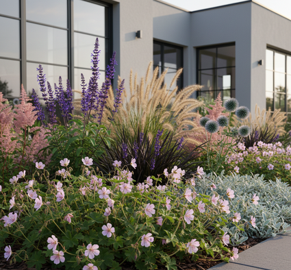 Blut-Storchschnabel - Geranium sanguineum var. Striatum