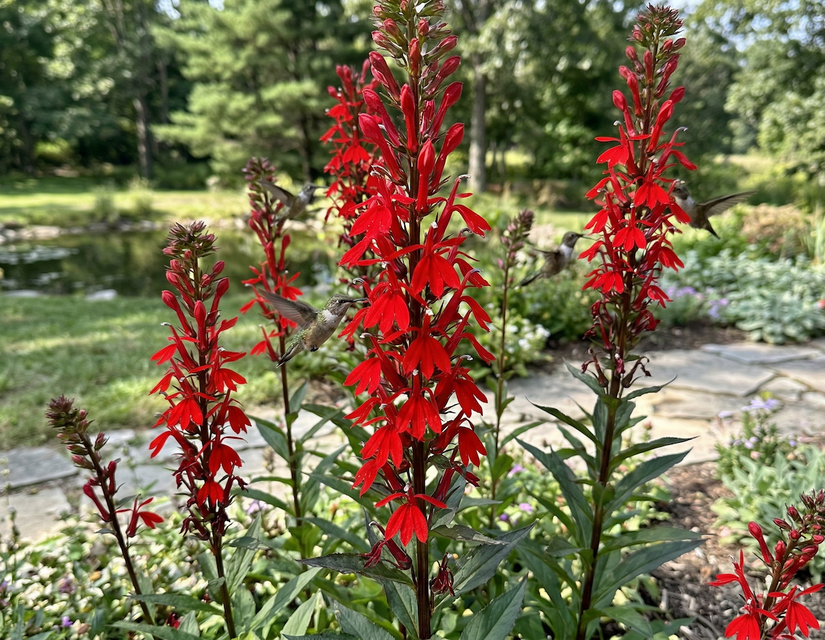 Scharlachrote Lobelie (rot) - Lobelia cardinalis
