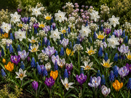 Krokus Botanische Mischfarben – 180 Blumenzwiebeln
