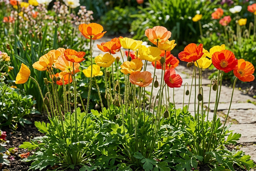 Orientalischer Mohn - Papaver orientale 'Royal Wedding'