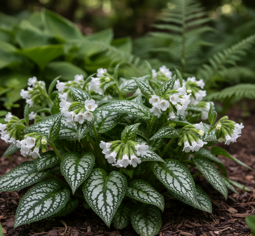 Lungenkraut (Weiß) - Pulmonaria officinalis 'Sissinghurst White'