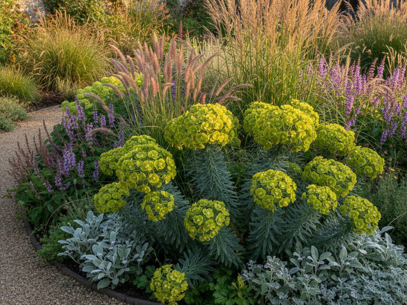 Wolfsmilch - Euphorbia characias 'Humpty Dumpty'