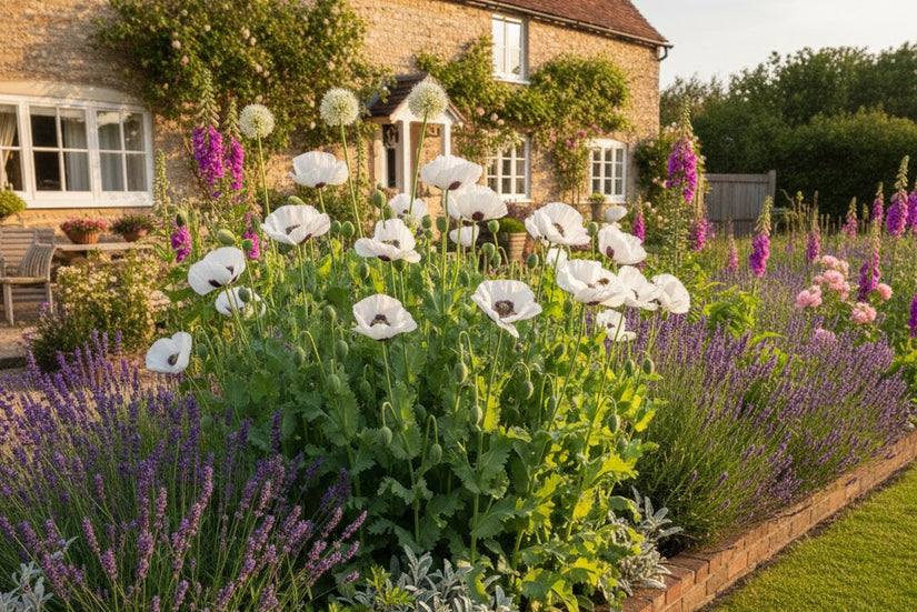 Orientalischer Mohn - Papaver orientale 'Royal Wedding'