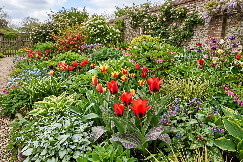 Tulipa Greigii Tulpen-Mix - 30 frühblühende Blumenzwiebeln