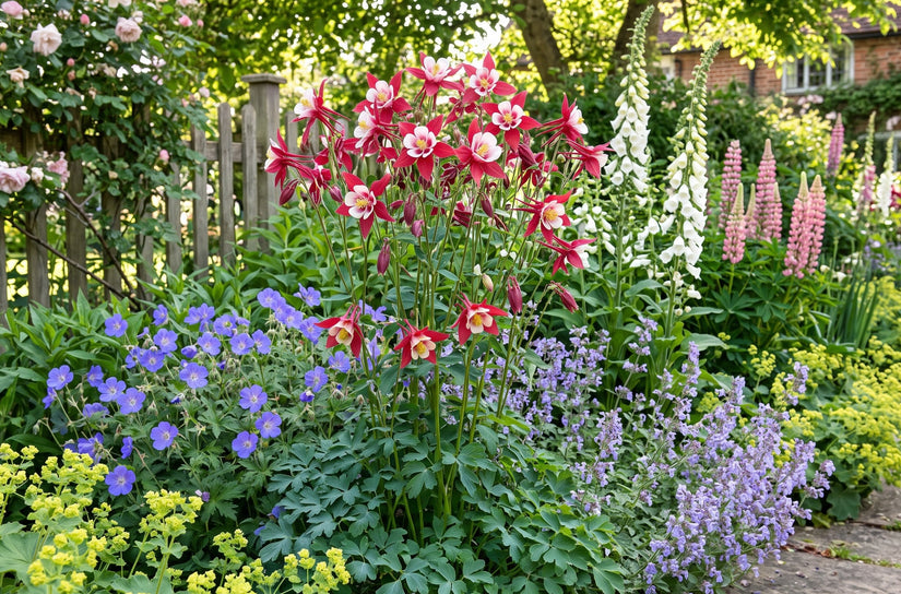 Bio-Akelei - Aquilegia 'Crimson Star'