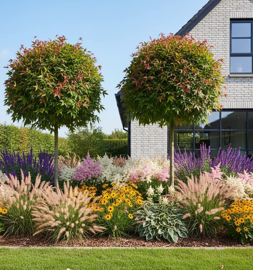 Amberbaum (Liquidambar styraciflua 'Gum Ball') – Halbstiel