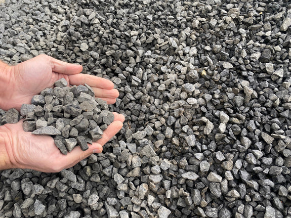 Basalt gespalten grau - Stärke '8-16mm' im Bigbag-Beutel