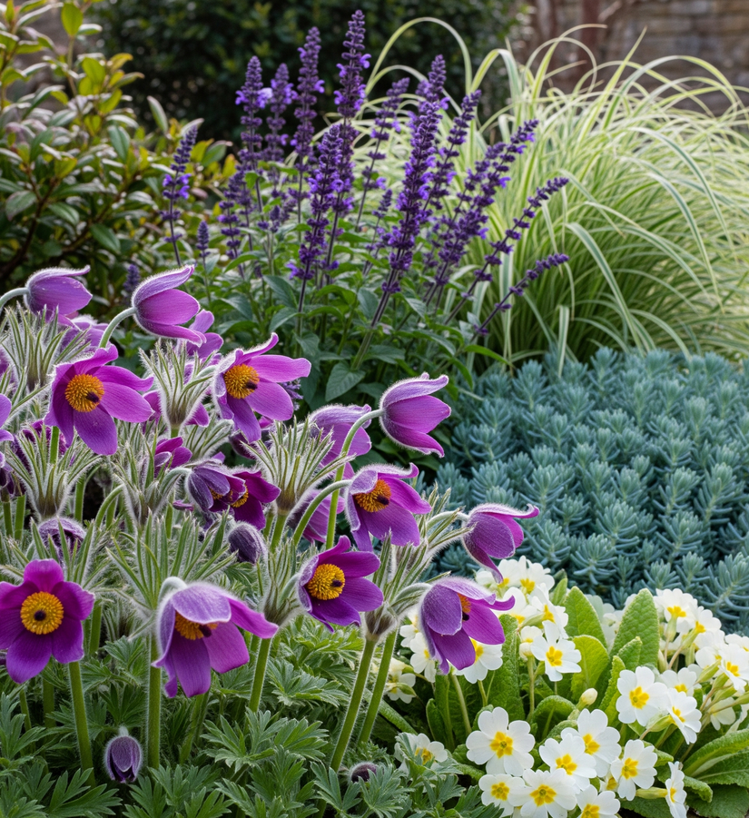 Bio-Kraut des wilden Mannes – Pulsatilla vulgaris