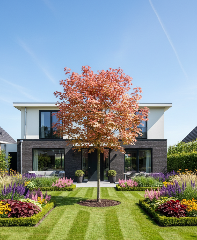 Bunt-Ahorn - Acer pseudoplatanus 'Esk Sunset'