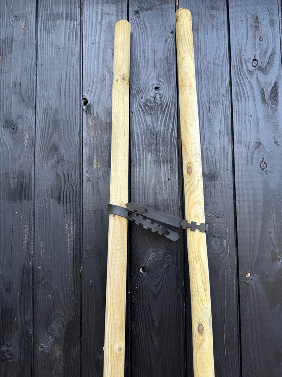 Baumpfosten - gefräster Pfosten