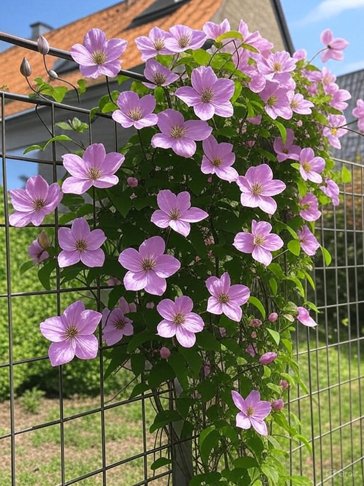 Waldrebe - Clematis 'Margaret Hunt'