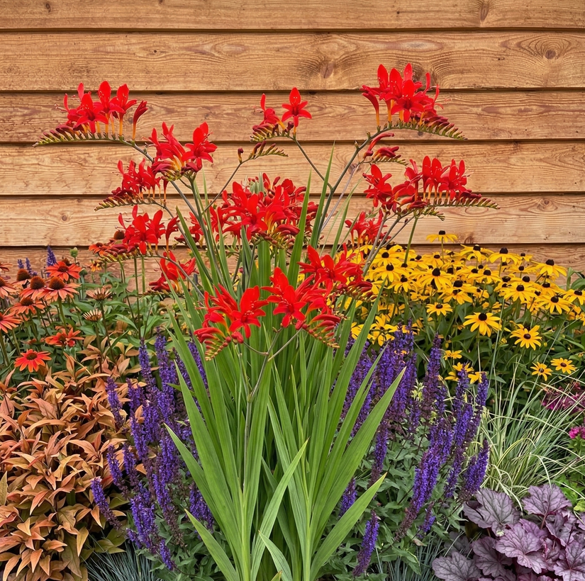 Bio-Montbretie - Crocosmia 'Lucifer'