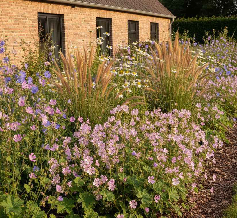 Storchschnabel (Rosa, 40 cm hoch) – Geranium endressii