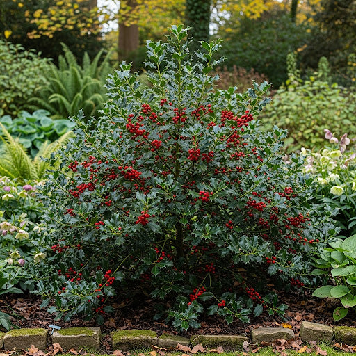 Grüne Stechpalme - Ilex Aquifolium