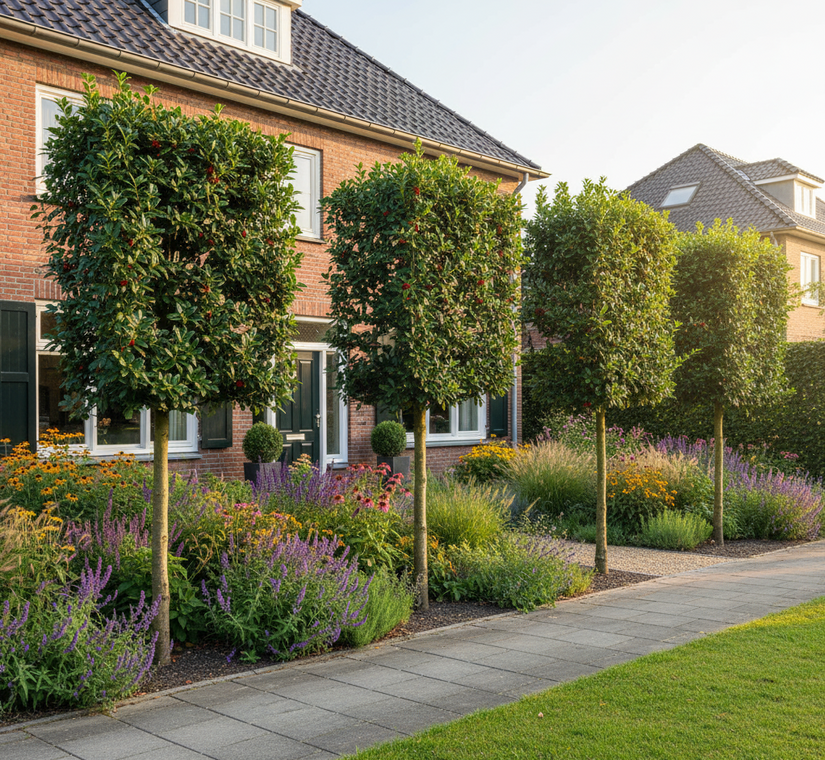 Säulen-Stechpalme 'Nellie R. Stevens' - Ilex 'Nellie R. Stevens' Immergrün