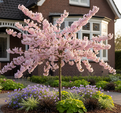 Prunus Accolade - Sierkers halfstam 120 cm