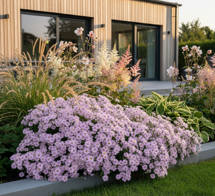 Herbstaster - Aster ageratoides 'Stardust'