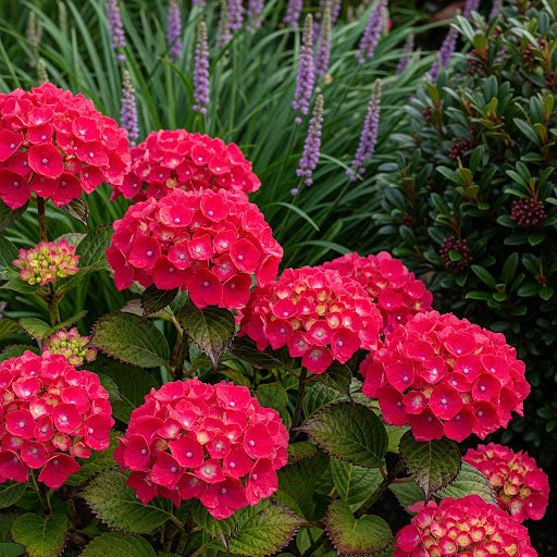 Hortensie - Hydrangea Macrophylla 'Leuchtfeuer'