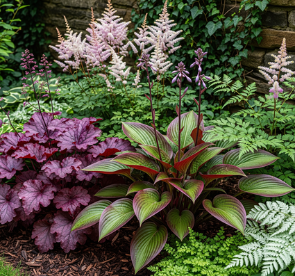 Herzlilie - Hosta 'Red Cadet'